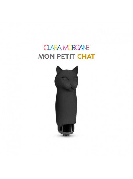 Mini vibromasseur Mon petit chat Clara Morgane - Noir CLARA MORGANE